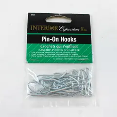 Interior Expressions Pin-On Hooks 14 Hooks New Home Organization