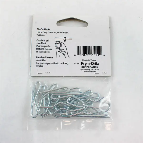 Interior Expressions Pin-On Hooks 14 Hooks New Home Organization