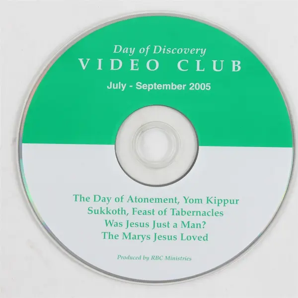 Day of Discovery Video Club DVD July-September 2005
