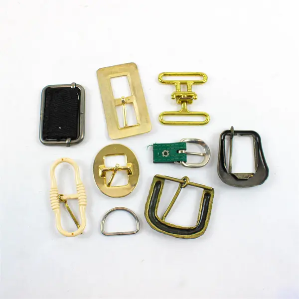 Mixed Lot of 9 Assorted Buckles Hardware Pre-Owned