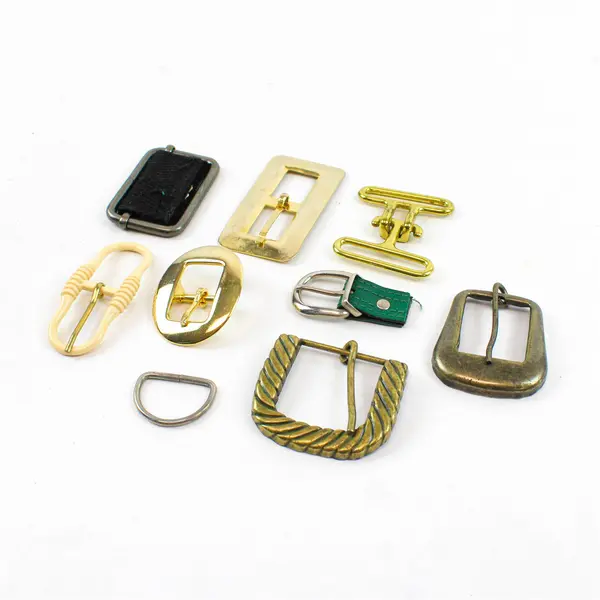 Mixed Lot of 9 Assorted Buckles Hardware Pre-Owned