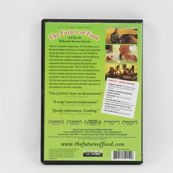 The Future of Food 2 Disc Special Edition DVD 