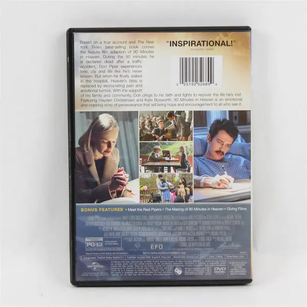 90 Minutes in Heaven DVD Hayden Christensen Kate Bosworth