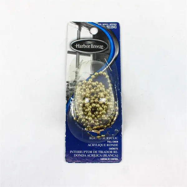Harbor Breeze Round Acrylic Pull Chain 033943 52in Ceiling Fan