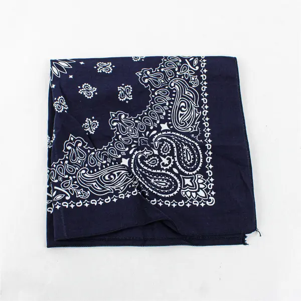 Hav-A-Hank Blue Bandana RN 15187 100% Cotton 20"x 20"