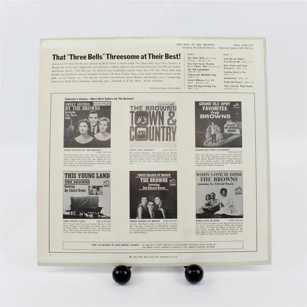 The Best of the Browns 12" Vinyl Record