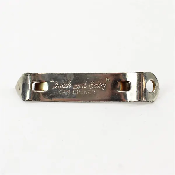 Vintage Vaughan Quick and Easy Can Opener 3.5 in Metal Manual