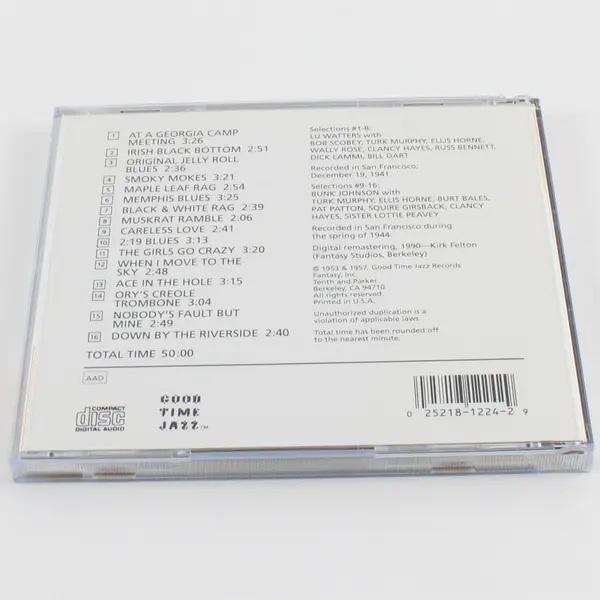 Bunk Johnson & Lu Watters - Bunk & Lu - CD 