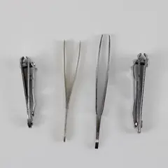 Lot of 4 TRIM Manicure Grooming Tools Nail Clippers Tweezers
