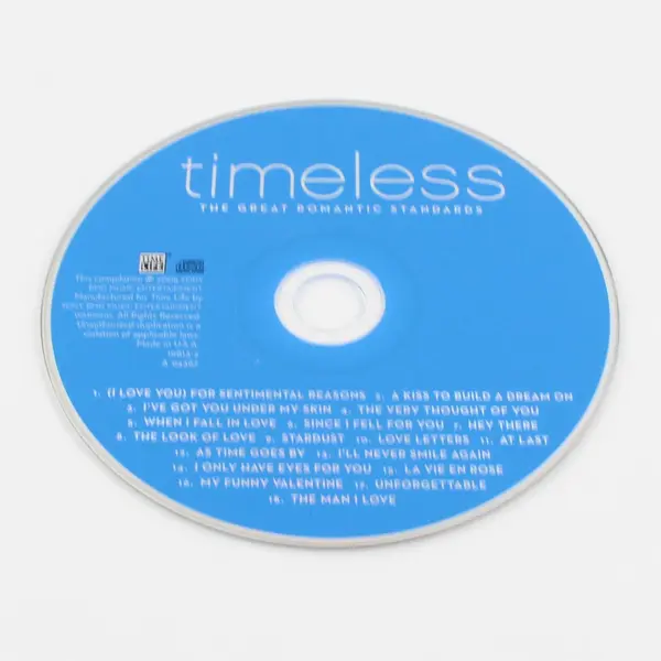 Time Life Timeless: Great Romantic Standards CD Various Artists 2005