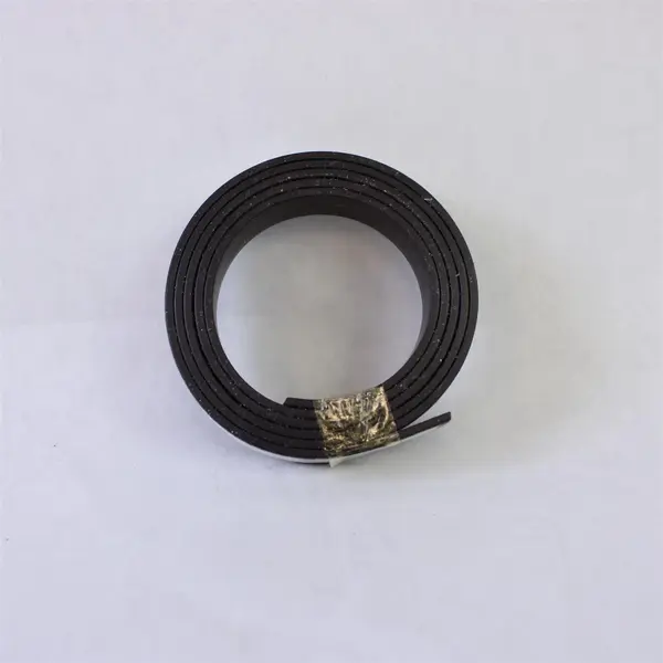 Magnetic Tape Partial Roll & Small Piece Used Craft Supply