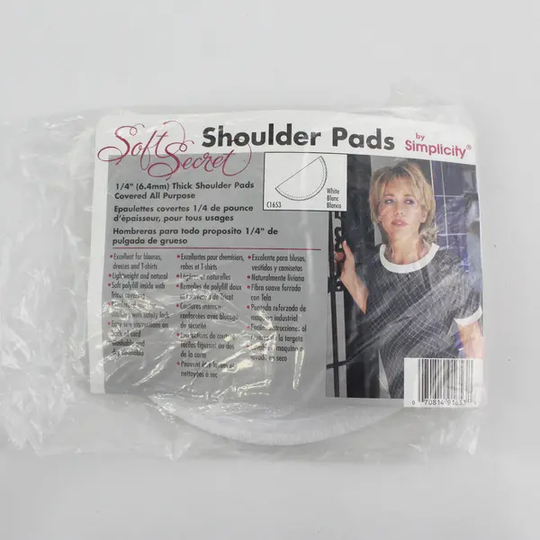 Simplicity Soft Secret Shoulder Pads 1/4" DIY Sewing