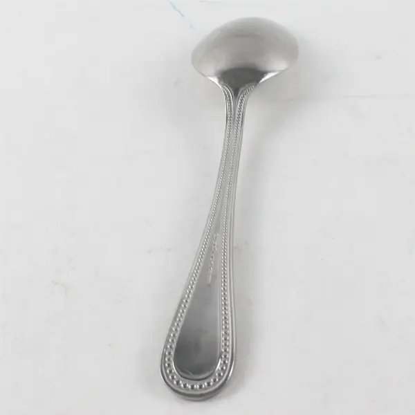 Towle Supreme Manchester Stainless Steel Oval Soup Spoon 7.75in
