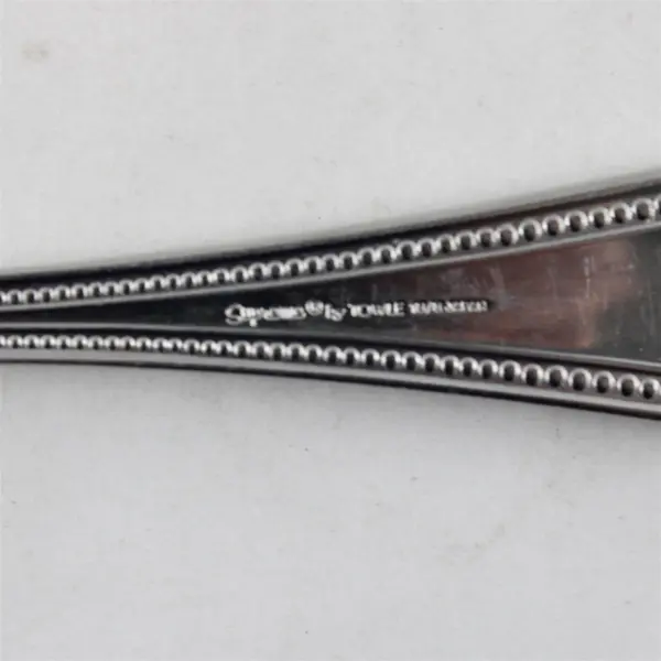 Towle Supreme Manchester Stainless Steel Oval Soup Spoon 7.75in