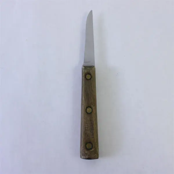 Lot of 4 Various Brands Rustic Handle Silverware 3 Knives + 1 Fork