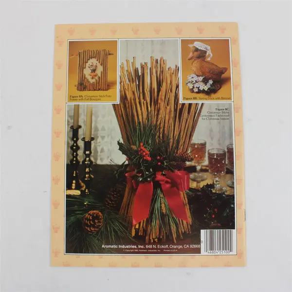 Creating With Cinnamon Paperback Craft Book Barbara Nelson Tina St. Amant