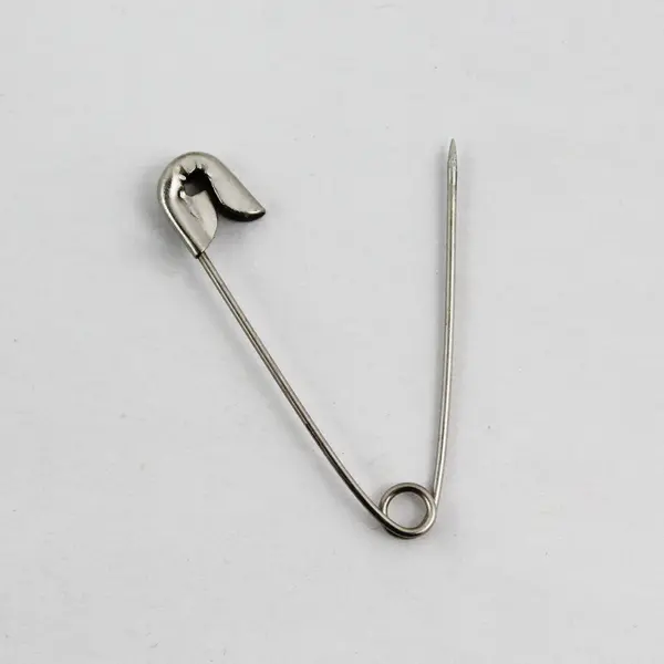 Lot of 2 Containers Safety Pins & T-Pins Sewing Supplies