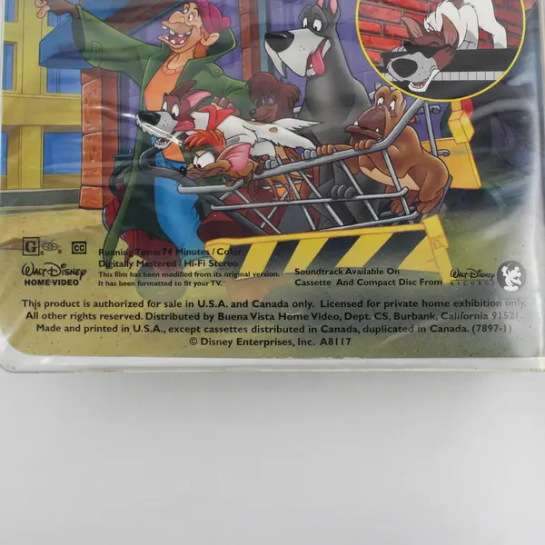 Oliver & Company(VHS, 1988, Disney, George Scribner, Masterpiece Collection)