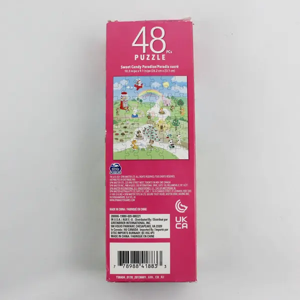 Spin Master Puzzles 48 Piece Sweet Candy Paradise Puzzle Ages 6+