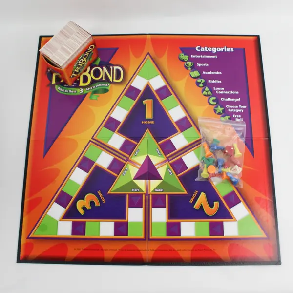 2000s Vintage Patch Best of TriBond Board Game