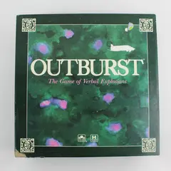 80s Vintage Outburst Game of Verbal Explosions Golden Hersch Board Game