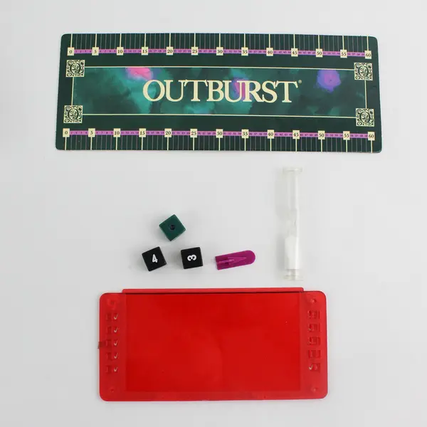80s Vintage Outburst Game of Verbal Explosions Golden Hersch Board Game