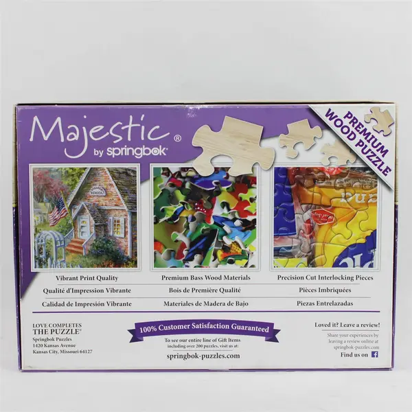 Majestic by Springbok Wood Puzzle 500 Piece Nicky Boehme