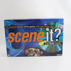 Vintage 2000s Scene It? The DVD Mattel Board Game Movie Trivia Game 