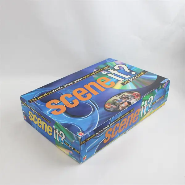 Vintage 2000s Scene It? The DVD Mattel Board Game Movie Trivia Game 
