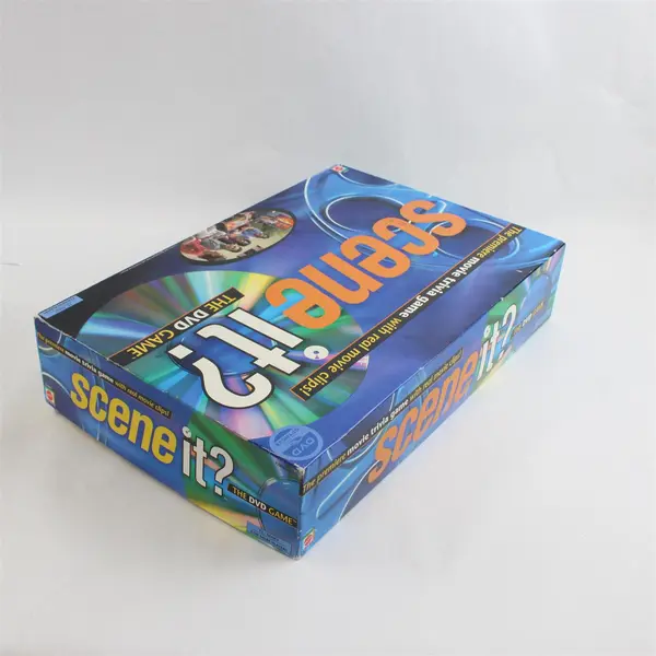 Vintage 2000s Scene It? The DVD Mattel Board Game Movie Trivia Game 