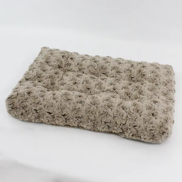 Frisco Mocha Swirl Pet Bed & Crate Mat 18 in