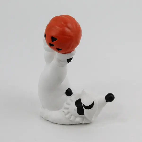 Lot of 3 Dept 56 Halloween Ceramic Jack-o-Lantern Figurines