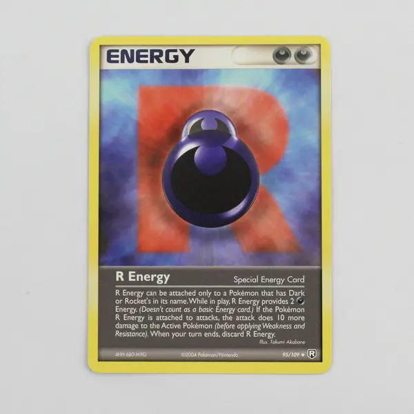 R Energy 95/109 - Team Rocket Returns NON Holo - LP Excellent