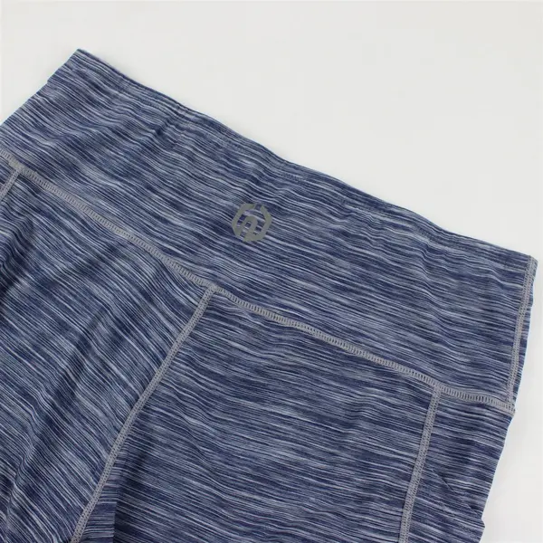 Blue and Gray Activewear Capri Leggings Women's Size 2XL
