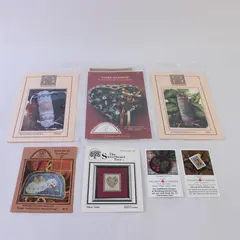 Lot 7 Counted Cross Stitch Patterns Prairie Schooler Sweetheart Tree