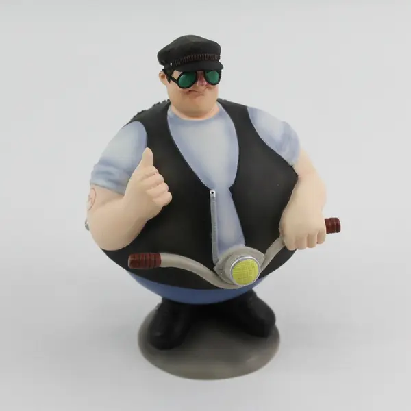 Department 56 Flip Tops Biker Dude Candy Dish
