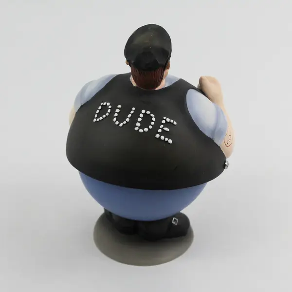 Department 56 Flip Tops Biker Dude Candy Dish