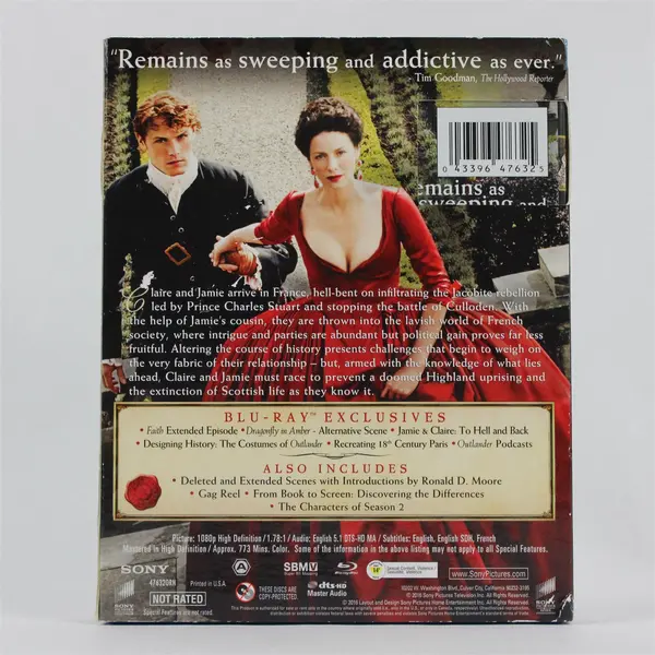 Outlander: Season Two: The Etiquette of War Blu-ray