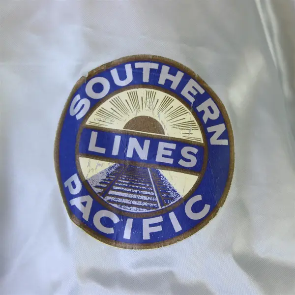 Men's Hartwell LARGE Light Green Jacket logo "Southern Pacific Lines"