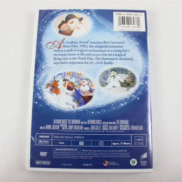 The Snowman DVD 2006, #16436 Sony Pictures 