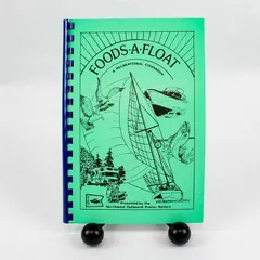 Vintage Comb-Bound Cookbook Foods Afloat A Recreational Cook Book