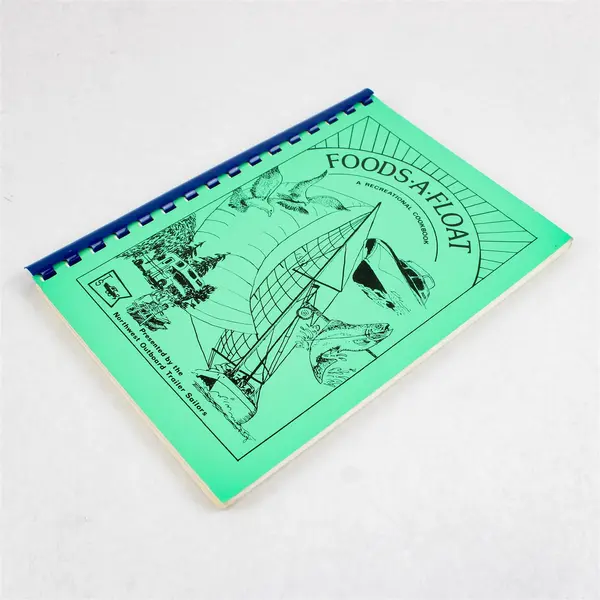 Vintage Comb-Bound Cookbook Foods Afloat A Recreational Cook Book