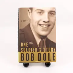 Bob Dole One Soldier's Story Memoir 1st Ed Hardcover