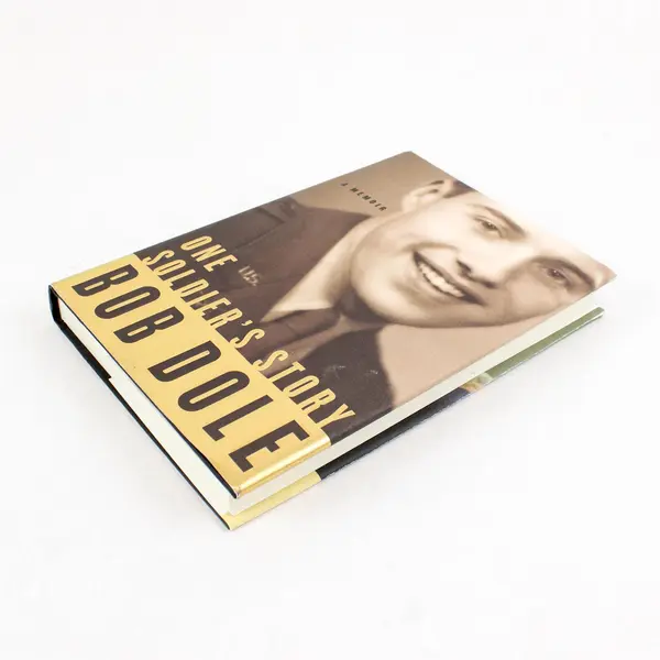 Bob Dole One Soldier's Story Memoir 1st Ed Hardcover