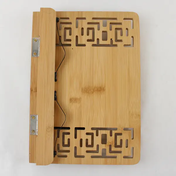 Bamboo Book Stand Reading Display Holder Open Book Easel