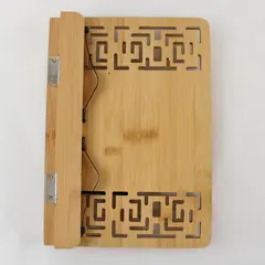 Bamboo Book Stand Reading Display Holder Open Book Easel