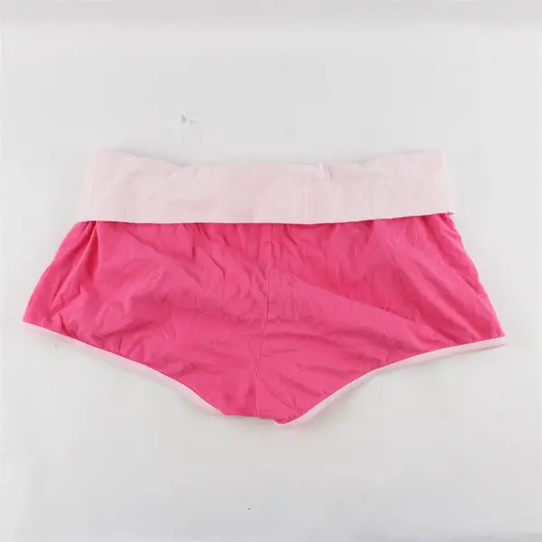 Lot of 2 OP Junior Girls XL Shorts Side Pockets Elastic Waist- Blue and Pink 