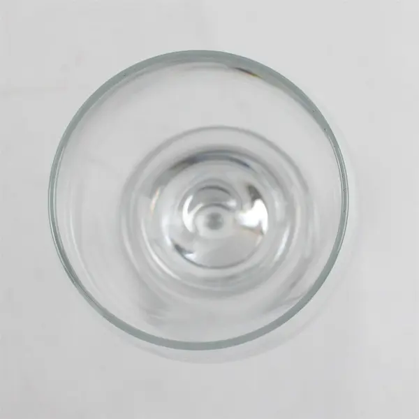 Lot Of 2 Willamette Valley Marathon & Half Clear Glass Wine Glasses 8.5" & 7.25"