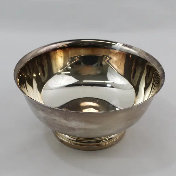 Vintage Gorham Silver 9" Electroplated Silver Bowl YC781