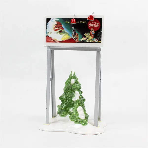 Dept 56 Snow Village Coca-Cola Billboard Retired 1997